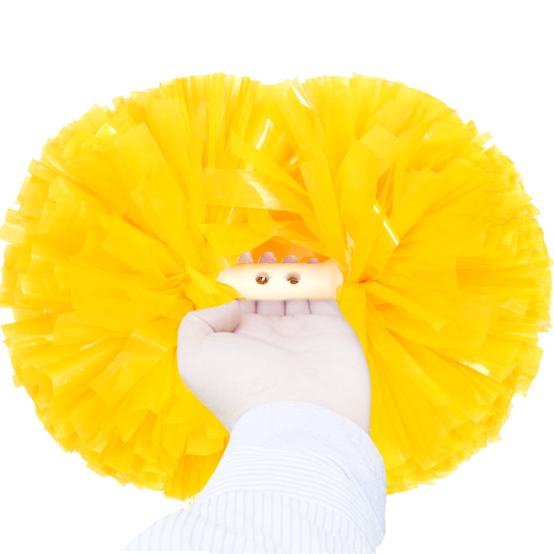 Matte La La exercise flower ball interschool exercise Children and primary school students dance Hand flower cheerleader Hand flower competition handle