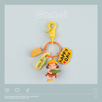Hayao Miyazaki Xiaomei keychain female Korean cute creative Cartoon Doll car key chain bag pendant