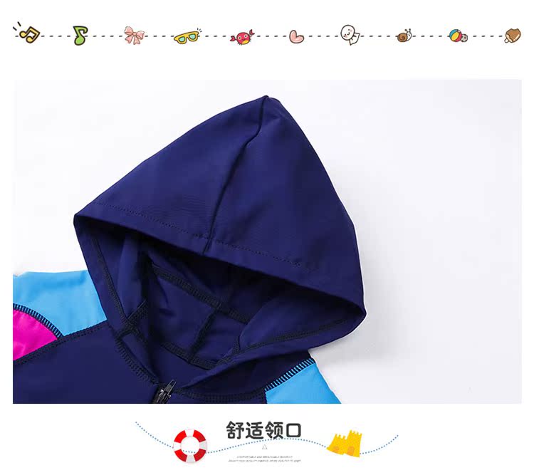 Áo tắm cho trẻ em trai Áo Xiêm dài tay Kem chống nắng Bãi biển khô nhanh Bộ đồ lặn cho bé trai - Bộ đồ bơi của Kid đồ bơi cho bé gái 10 tuổi