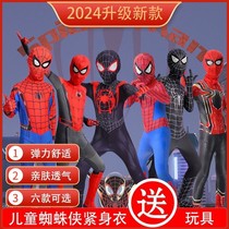 The Amazing Spider-Man Clothes Childrens Suit Adult Iron Man Bodysuit Boy 61 Cos Costume