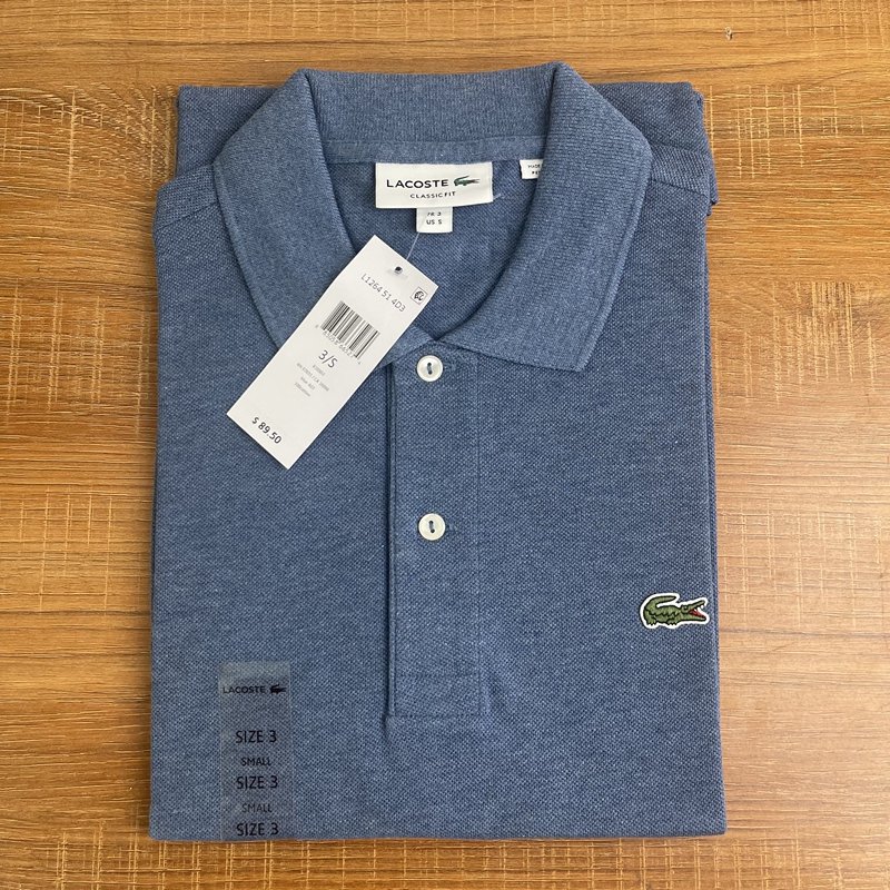 American Lacoste Crocodile Short-Sleeve Polo Shirt Men's Collared T-Shirt Pique Cotton Summer Can Be Authenticated by App American Lacoste Crocodile Short-Sleeve Polo Shirt Men's Collared T-Shirt Pique Cotton Summer Can Be Authenticated by App