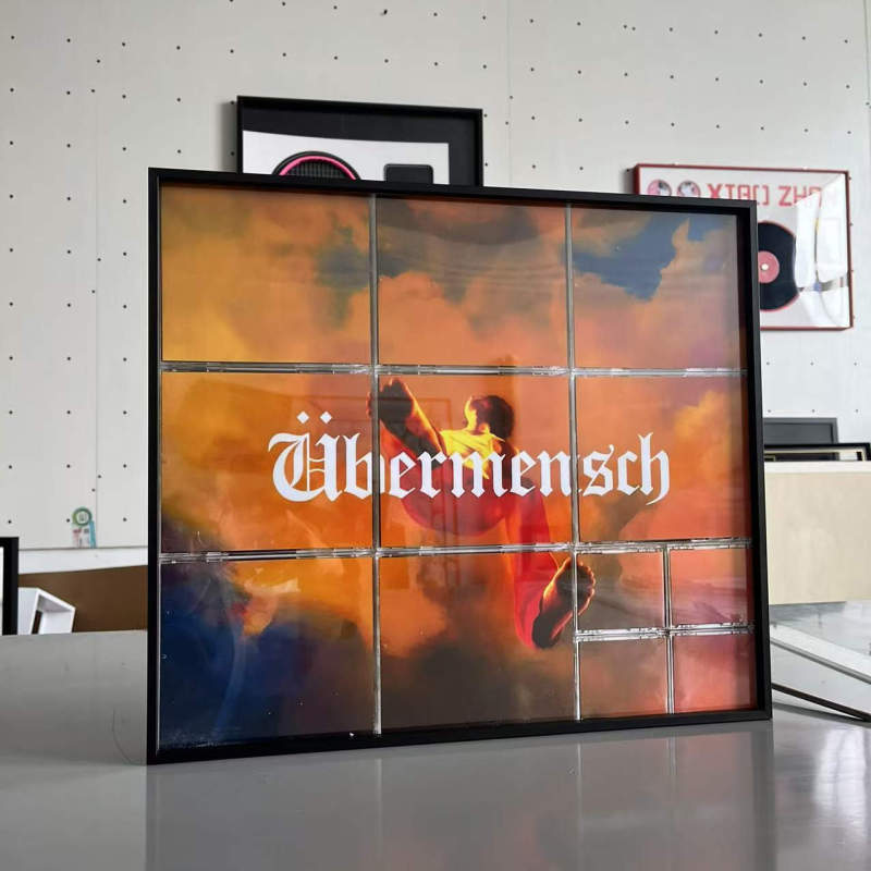G-Dragon Album Framed Display Frame Double-Sided Dustproof Collection Cd Storage Display Photo Frame