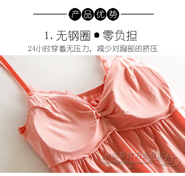 Quần lửng cạp ngực nữ mùa hè miễn phí áo ngực để loại bỏ công chúa ren gợi cảm quyến rũ phiên bản Hàn Quốc của bộ đồ ngủ mỏng đầm ngủ công chúa