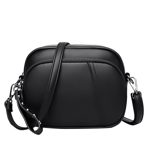 Универсальная летняя небольшая сумка, кошелек, сумка через плечо, из натуральной кожи