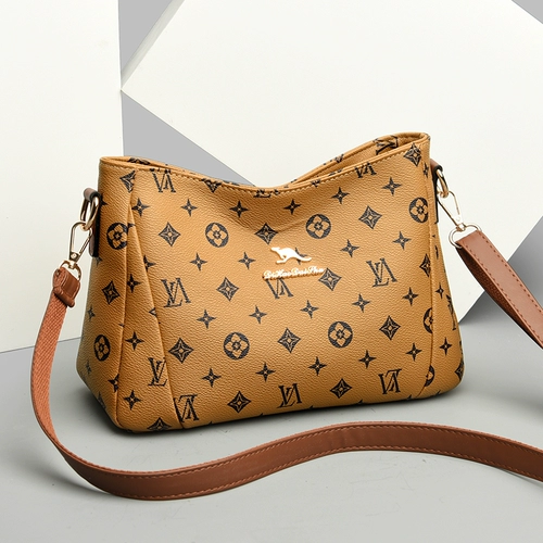 Модная сумка на одно плечо, кожаная небольшая сумка, из натуральной кожи, городской стиль