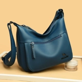 Кожаная сумка через плечо для матери и ребенка, сумка на одно плечо, из натуральной кожи