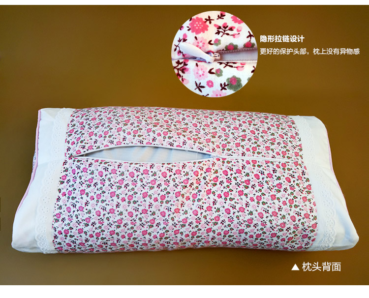 Gối kiều mạch dành cho người lớn Toàn bộ kiều mạch Gối Bảo vệ lõi Gối cổ tử cung Sức khỏe Gối vuông nguyên chất Gối kiều mạch Gối cứng gối tựa đầu ô tô