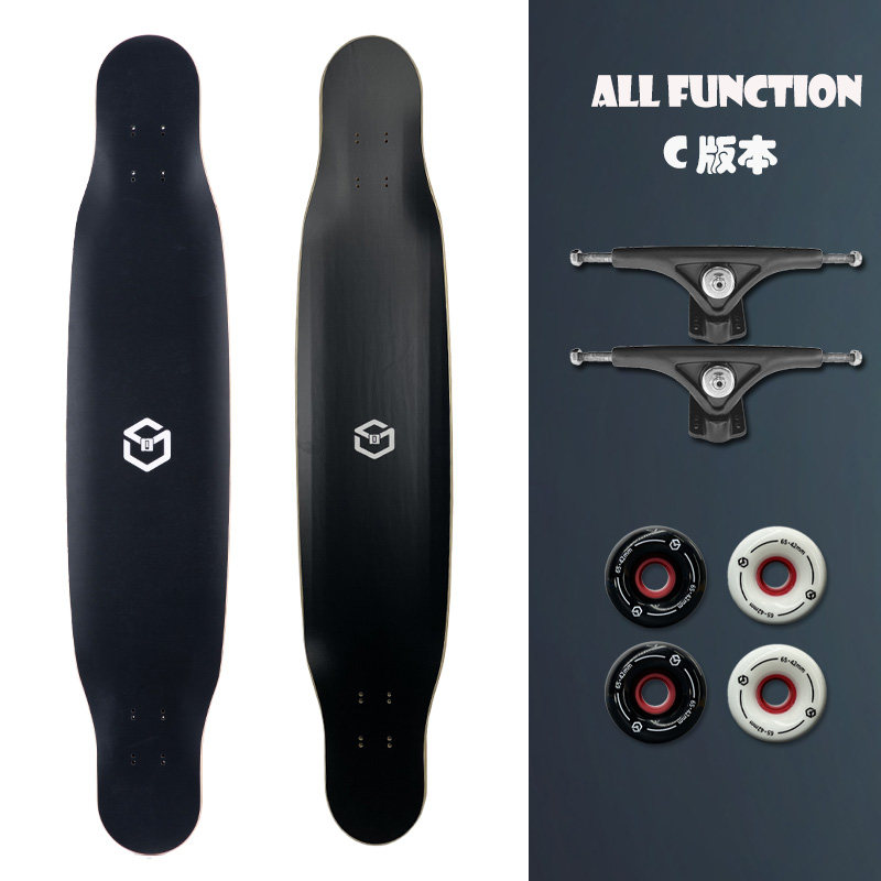Tree Poison Long Board Skateboard Professional Dance Board Dc Ping Flowers Children Introductory Beginner Male Female Student Road Brush Street Surrogates
