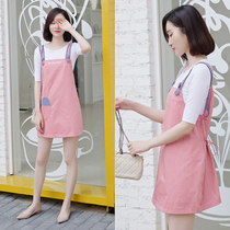 Radiation-resistant pregnancy maternity dress Four Seasons Female Pregnancy Belly pocket Wearing Class Invisible Apron