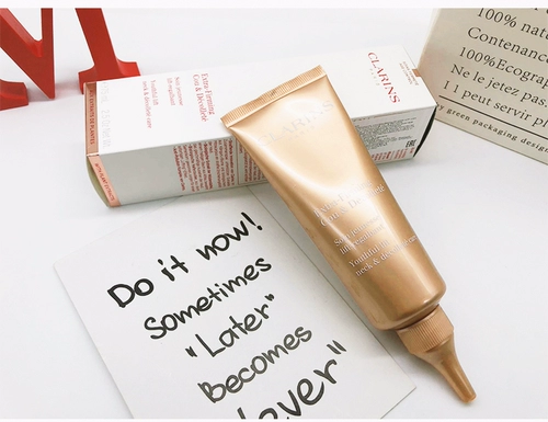 Clarins, разглаживающий осветляющий подтягивающий увлажняющий крем для шеи, 75 мл