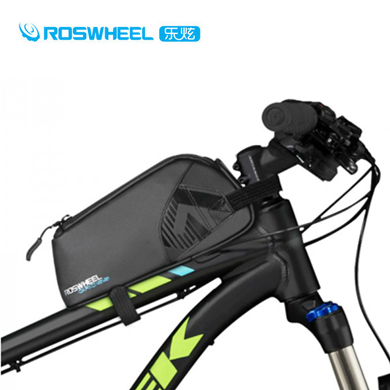 Ledazzling self-frame bag Mountain road driver onboard tube bag front beam Bauer head bag riding equipment accessories 