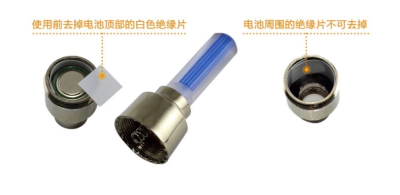 Eclairage pour vélo FAXIANZHE - feux de Valve - Ref 2398091 Image 39