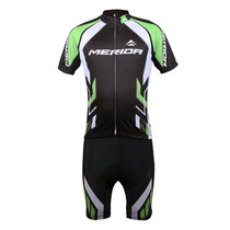 Merida cycling jersey mens and womens summer short-sleeved suit clothing breathable quick-drying sports equipment