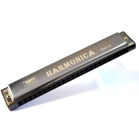 Harmonica 24-hole accent polyphonic C-tone beginner student men's advanced adult introductory professional performance grade