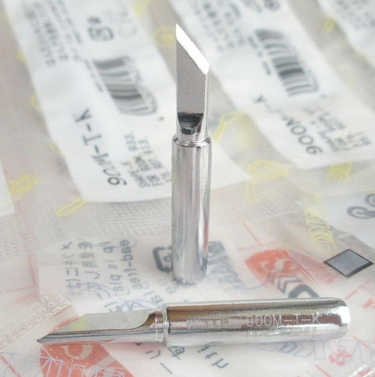 Premium knife type branded iron head 900M-T-K 936 thermostatic welding table soldering iron head