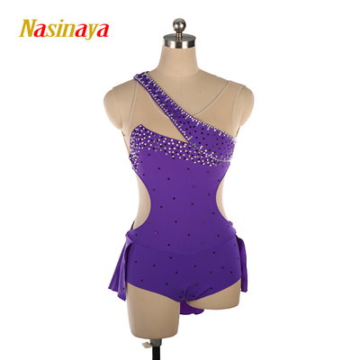 Funo Air Yoga Steel Pipe Dance Stage Competition Girl Girl Adult Violet Hollow