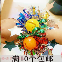 61 Childrens Day Table Performance show Hand Ring Flowers Kindergarten Hand Trinkets Dancing Wrist Flowers Cheerleading Women