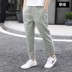 Chàng trai quần 5 mùa xuân và mùa thu 6 mỏng 7 học sinh tiểu học 8 sweatpants 9 chàng trai 10 trẻ từ 11 chùng quần quần 12 tuổi 