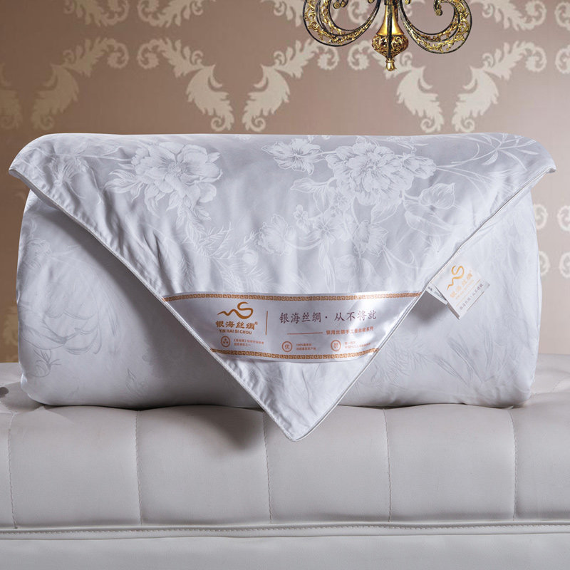 Pure handmade silk quilt 100 mulberry silk quilt mother quilt winter quilt spring and autumn quilt double quilt quilt core to keep warm