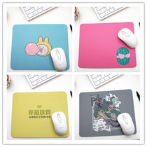 (Zero To 100) Mouse Pad Cute Cartoon Trumpet WATCH Mouse Mat Waterproof Personality Creative Desktop