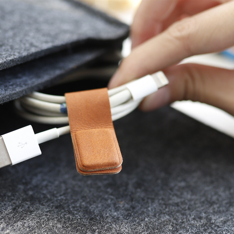 (0 to 100) headphone cable winder magnetic storage magnet wire winder organizer data cable buckle set