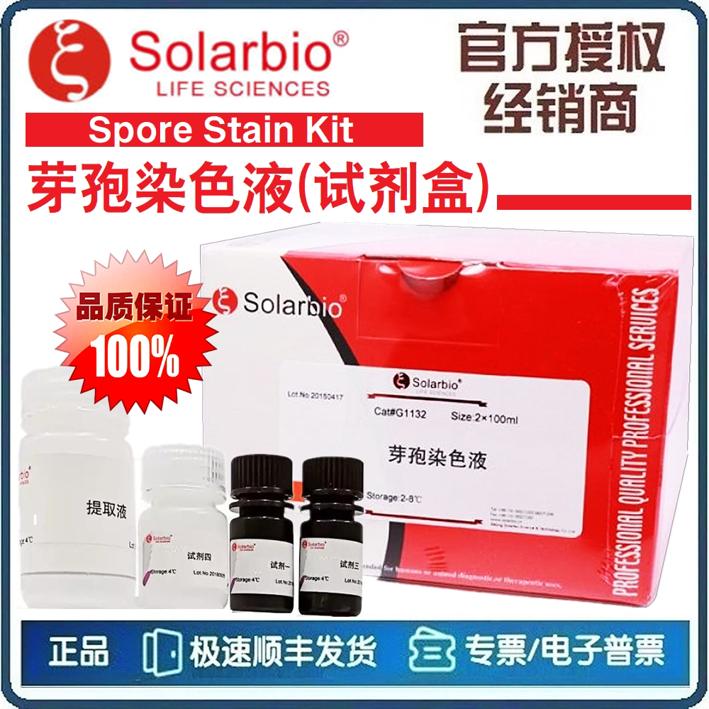 芽孢染色液(试剂盒) 2*250ml Scharffer-Fulton法芽胞染液/索莱宝