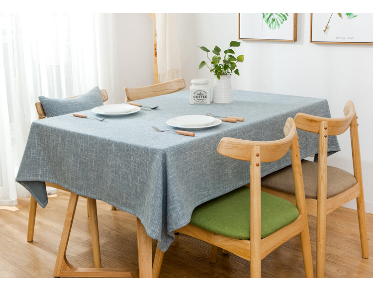 Nordic tinh khiết bông và lanh khăn trải bàn vải nhỏ đơn giản vải bảng lanh hình chữ nhật kiểu Nhật ins bàn trà vải tươi - Khăn trải bàn các mẫu khăn trải bàn đẹp