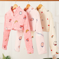 Autumn-winter protective shoulder cervical spine Shoulder Sleeping Warm with male long sleeve maternity clothes shoulder Anti-cold moon Child protection shoulder