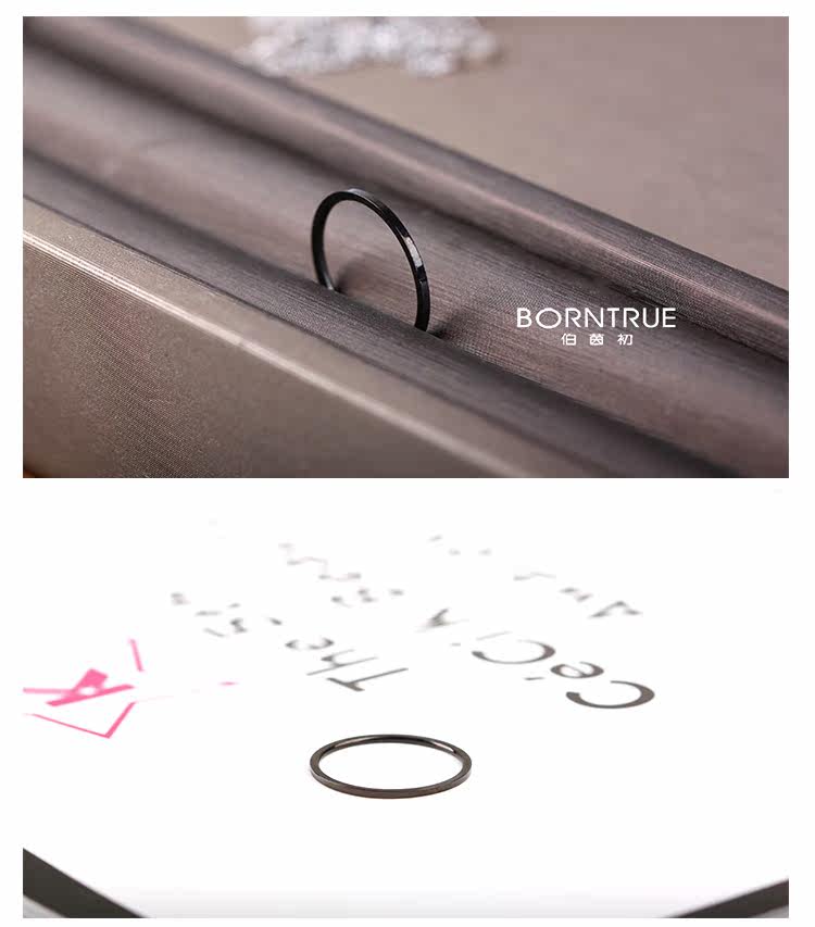 Bague Femme BORNTRUE    en Acier au titane - Ref 3087899 Image 14