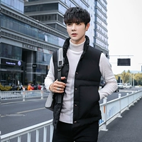 Áo vest nam mùa thu đông phiên bản Hàn Quốc theo xu hướng của những người yêu thích vest mặc áo khoác nam set vest đứng cổ áo khoác áo gile