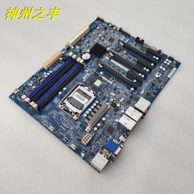 New original graphics workstation motherboard Supermicro X10SAT 3D design video editing 1150-pin motherboard