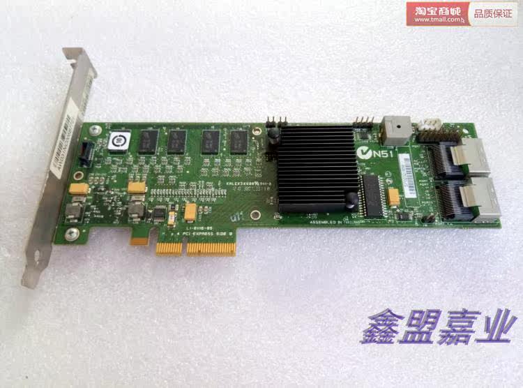 LSI Logic MegaRAID MR SAS 8708ELP Array Card Wave N51
