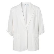 MM. Lemon Mall le même article 24 Summer New Classic 100 Hitch White Positive Shoulder X-suit Jacket 5F4112981