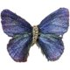 Youjia light gradient tone embroidered butterfly retro corsage for all season, matching clothes brooch, pin matching pins for women