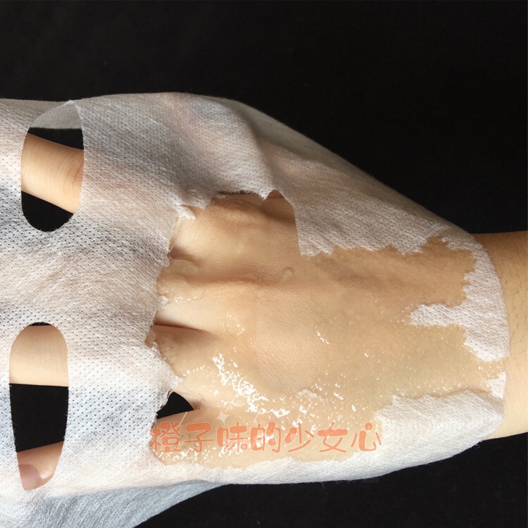 Dissolvable Collagen Mask Paper, Snowflake Dry Paper Mask, Disposable Spa Mask That Melts in Water and Can Be Peeled Off for Beauty