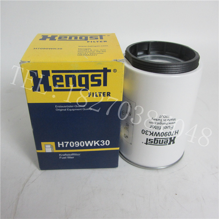 Original installed Hengst diesel oil-water separator H7090WK30 replacement Scania diesel filter core 1393640