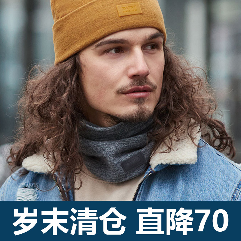 Buff autumn and winter warm wool bib scarf outdoor double thickened neck protection men and women sports cold riding