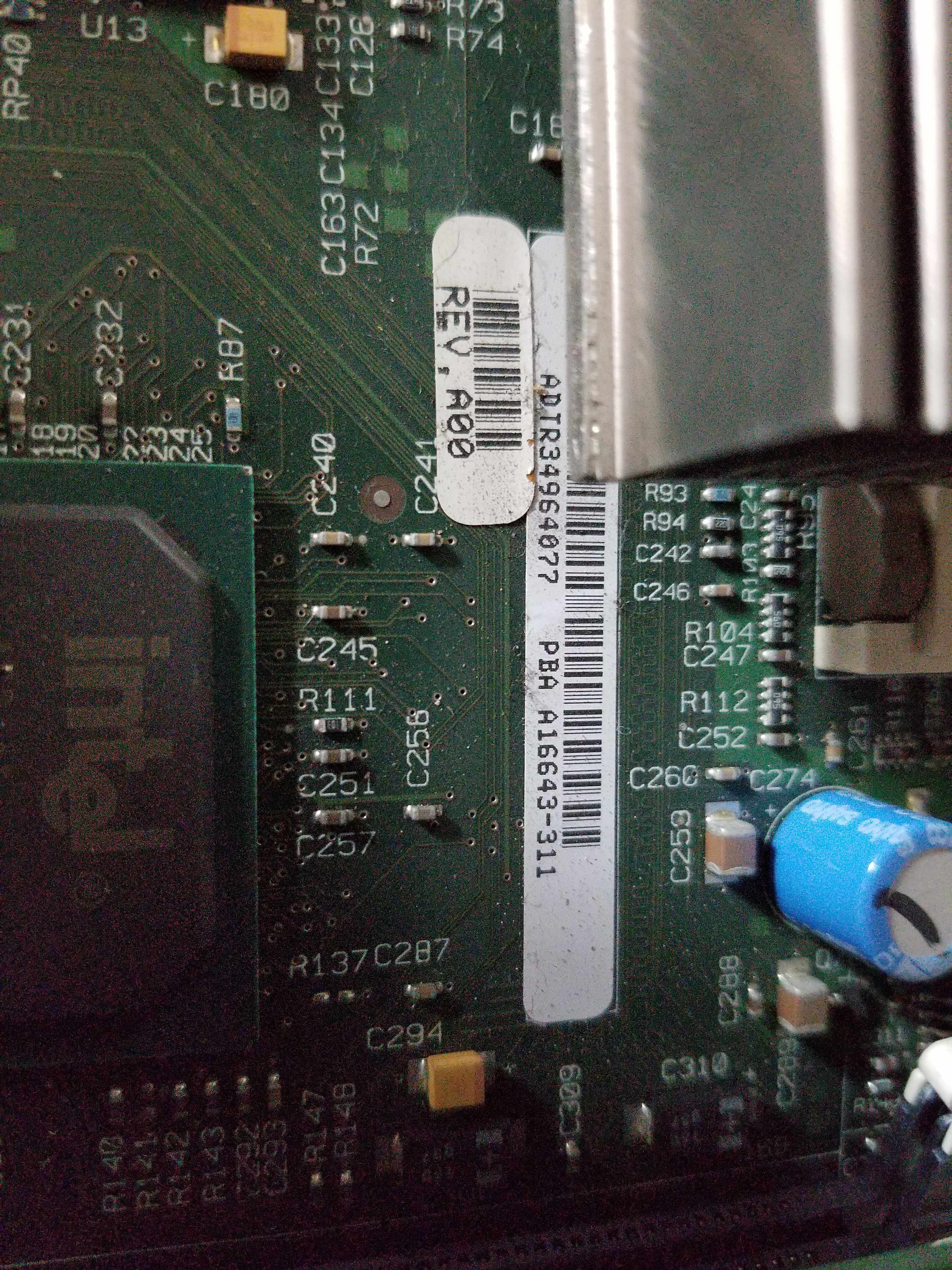 Dell PowerEdge 350 3y574 3y574 03y574 a16643-311 a16643-311 motherboard