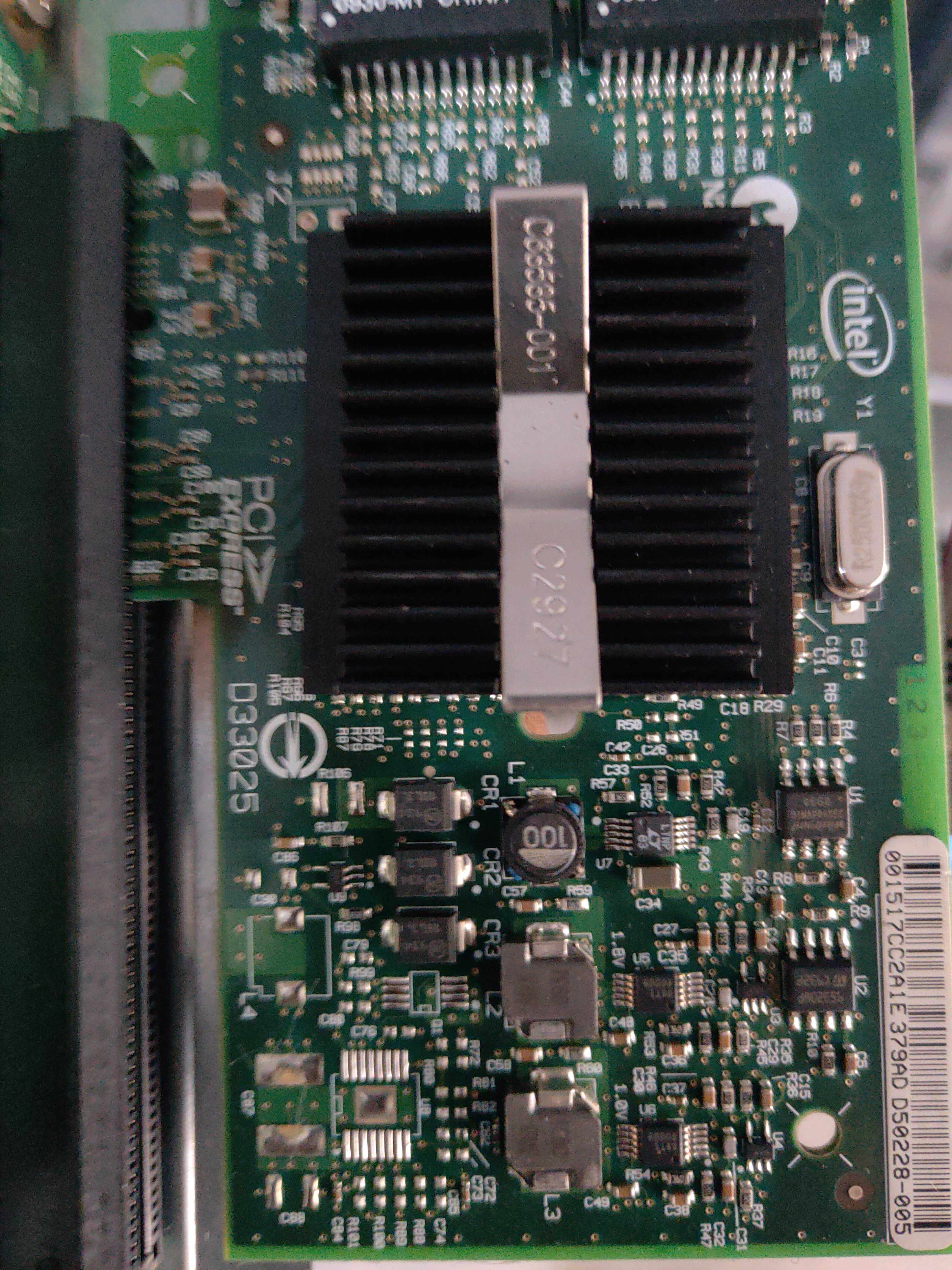 Intel EXPI9402PTG2P20 Dual-port one thousand trillion Network Card PCI-E Adapter D50228-005