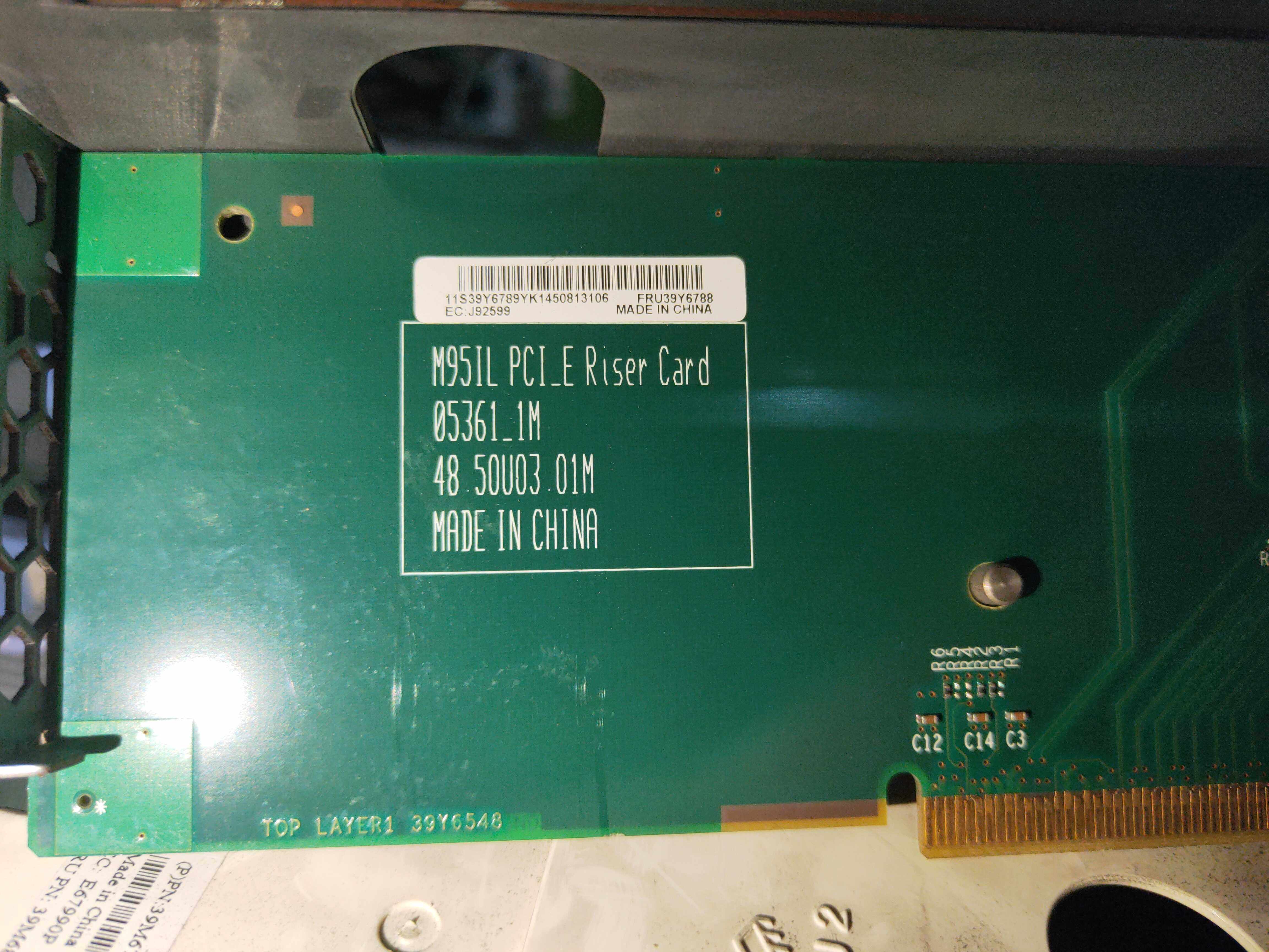 Spot IBM X3650 X3650M2 PCI expansion board 39Y6788 39y6789