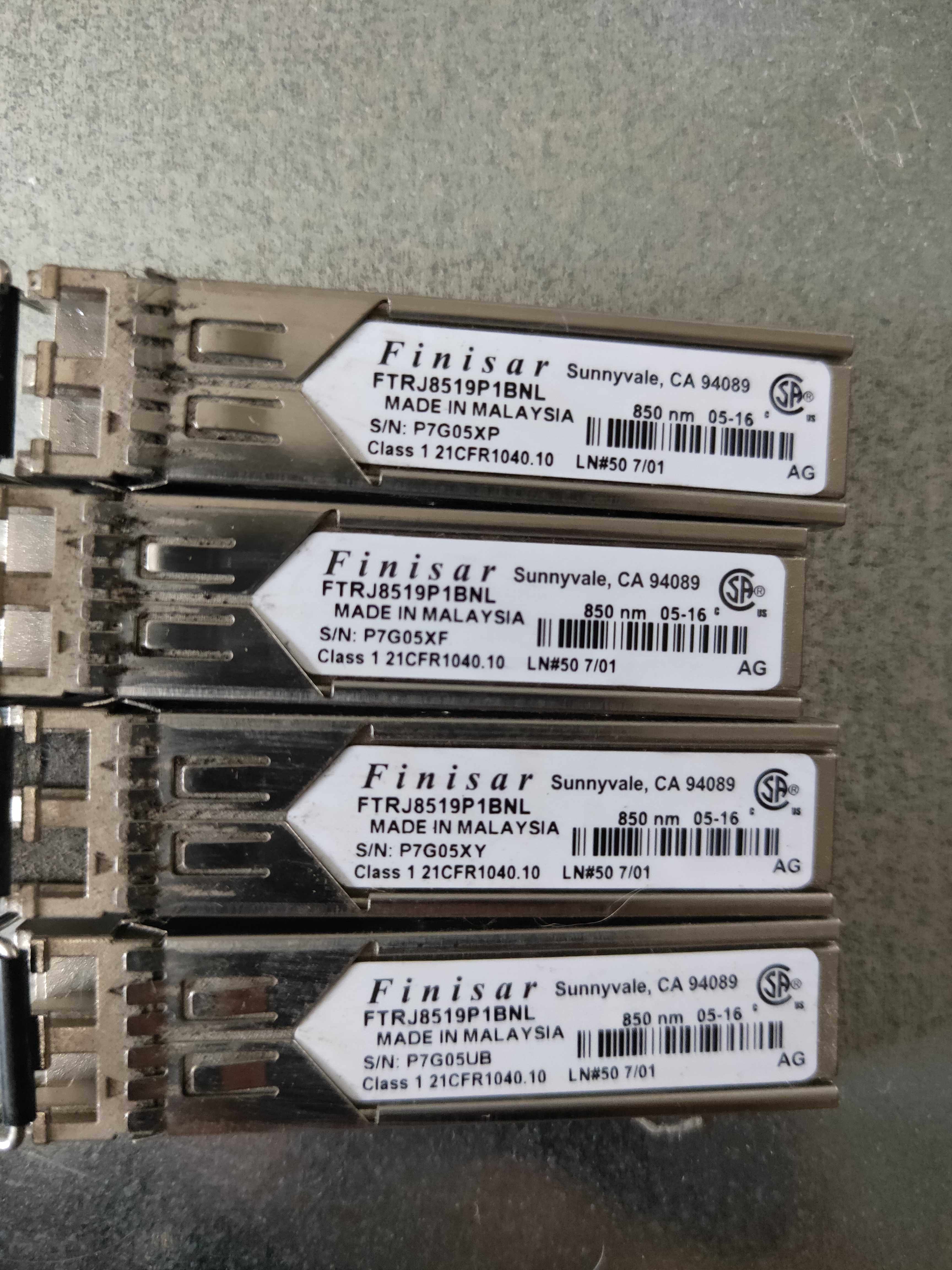 Original fit Finisar 2G one thousand trillion multimode FTRJ8519P1BNL-B1 sfp fiber module