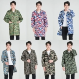 Длинный камуфляжный комбинезон подходит для мужчин и женщин