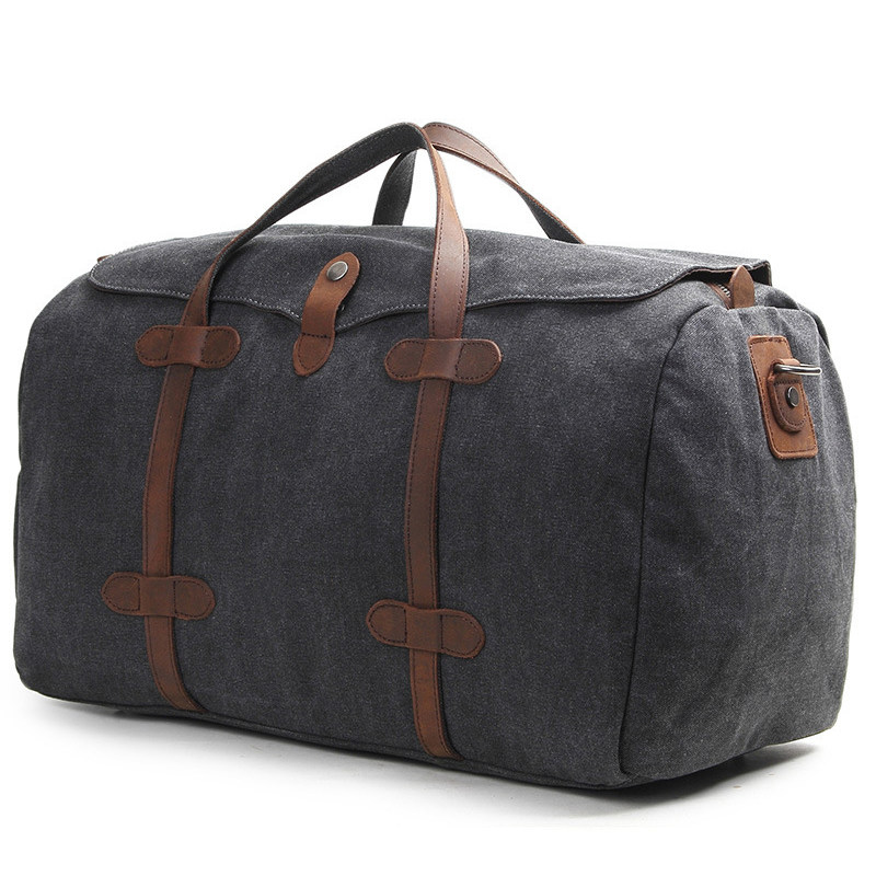 Chigusi Retro Canvas Casual Handy Travel Pack Large Capacity Single Shoulder Sabbath Men's Luggage Bag