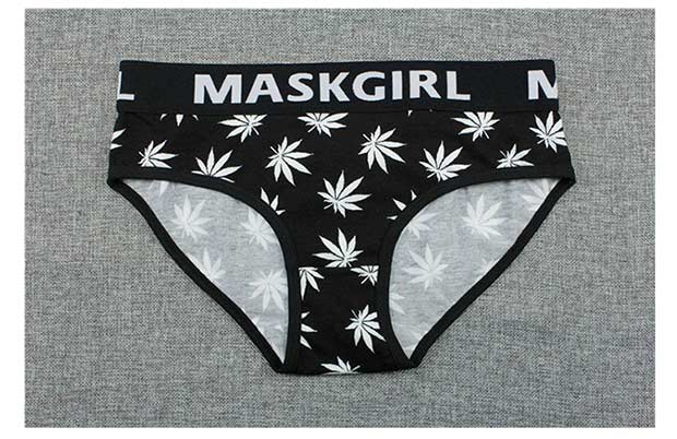 Les đẹp trai đồ lót cotton boxer bốn góc tam giác vài nữ phong lá thể thao thoáng khí kích thước lớn tt đồ lót trung tính đồ lót cao cấp