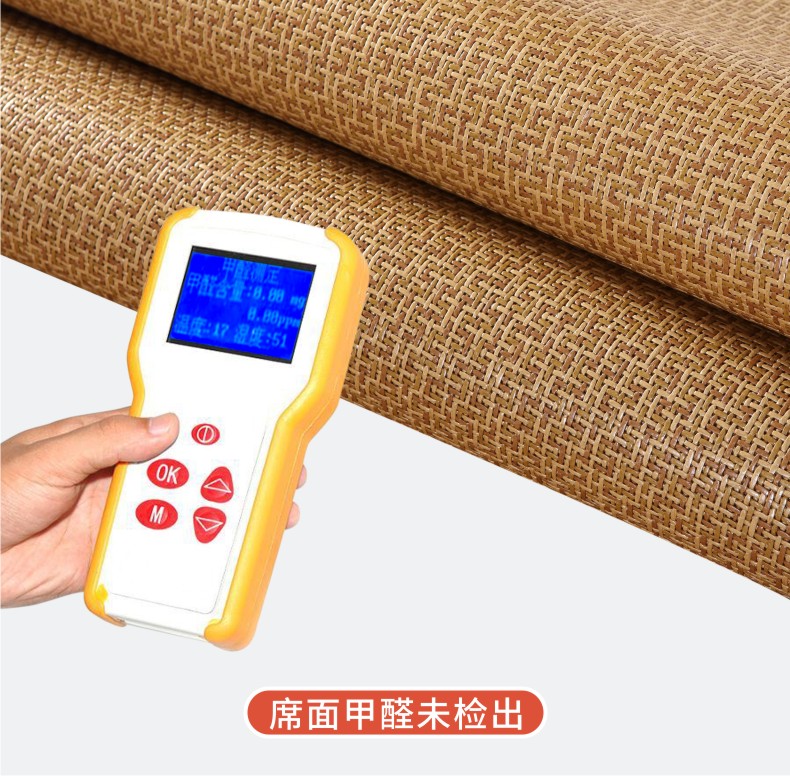 rừng cổ Huang liệu ghế mây giường 1.8m mat ba mảnh ghế máy lạnh 1.2 1.5 Mega dày đơn mat có thể gập lại - Thảm mùa hè giá đệm nước