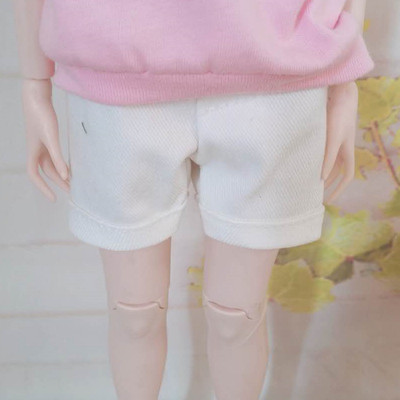 taobao agent BJD SD3 4 6 8: 50 60 cm Leaf Loli Kaitid Bettown Doll T -shirt denim shorts