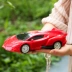 Điện phổ biến không điều khiển xe biến dạng robot biến dạng tự động trẻ em đồ chơi trẻ em mô hình xe