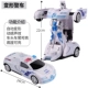 Điện phổ biến không điều khiển xe biến dạng robot biến dạng tự động trẻ em đồ chơi trẻ em mô hình xe bán đồ chơi trẻ em