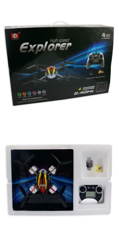 F2 Pufferfish điều khiển từ xa đồ chơi máy bay quad quad drone RC máy bay không người lái - Mô hình máy bay / Xe & mô hình tàu / Người lính mô hình / Drone