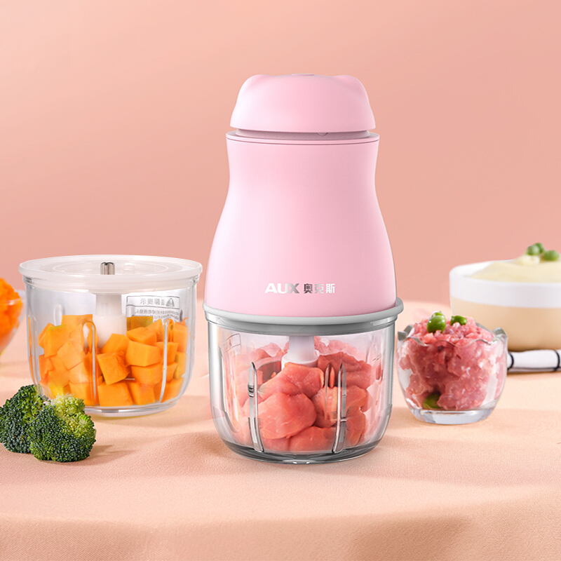 Aux Deputy Food Machine Baby Baby Cuisine Machine Home Electric Small Mini Pressed Juice Stirring Rice Burnt Meat Grinder
